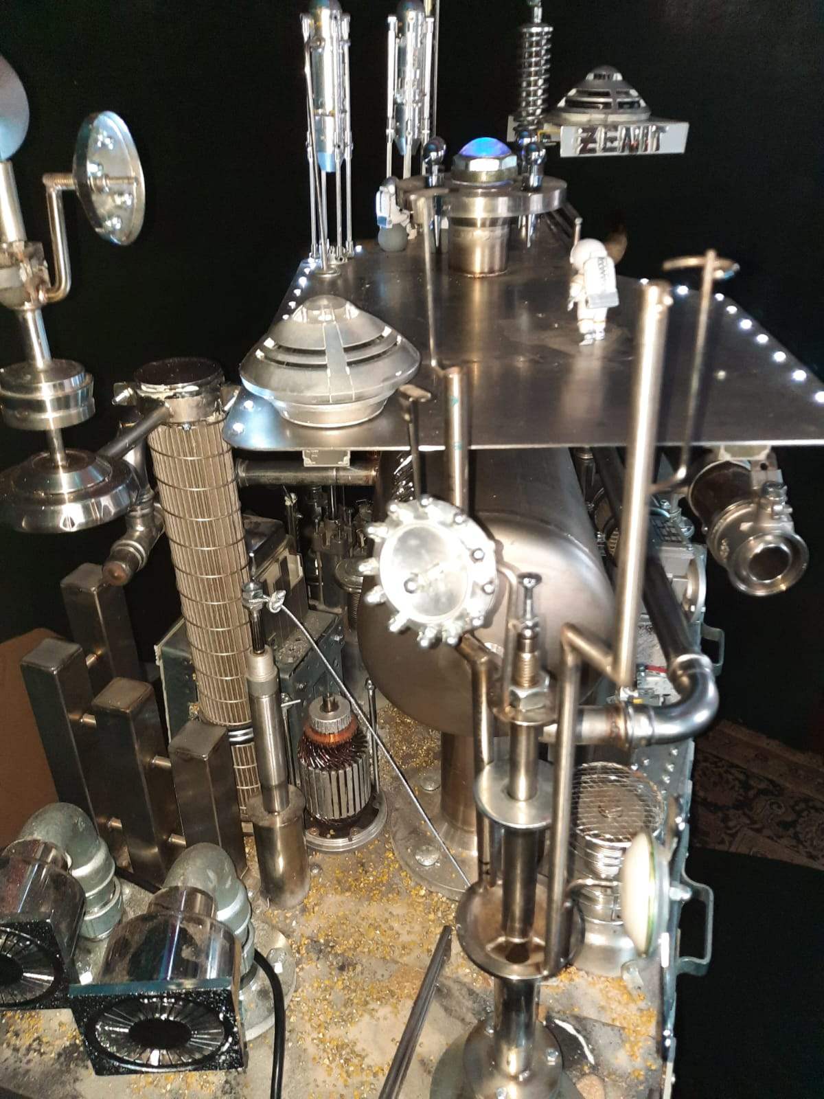 Start- und Landbahn der Raumstation Minotaurus